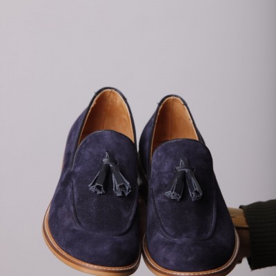 Lacivert Süet George Hoog