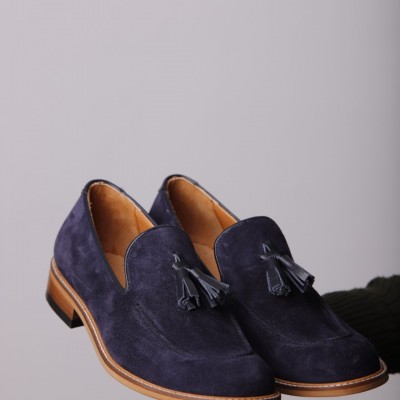 Lacivert Süet George Hoog