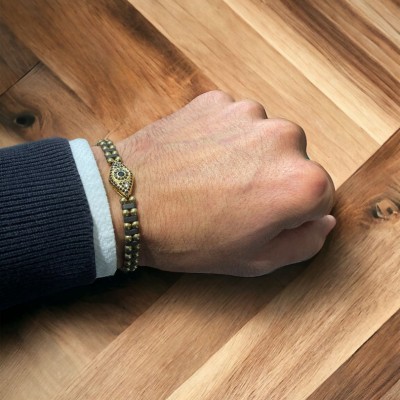 Dogal Taş Gold Zirkon Detaylı 