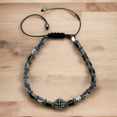 Gümüş Renk Dogal Taş Detaylı Zirkon