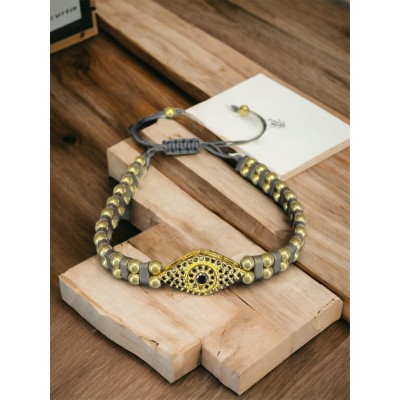 Dogal Taş Gold Zirkon Detaylı 