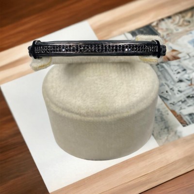 Zirkon Siyah Taşlı Bileklik