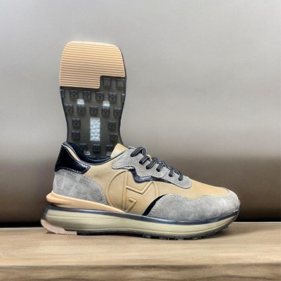 Uzay Taban Süet Garnili Sneakers