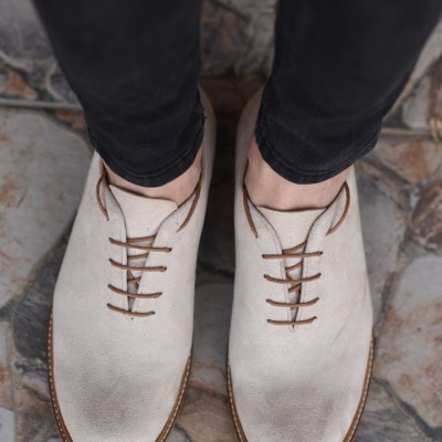 Kum Beji Süet Oxford