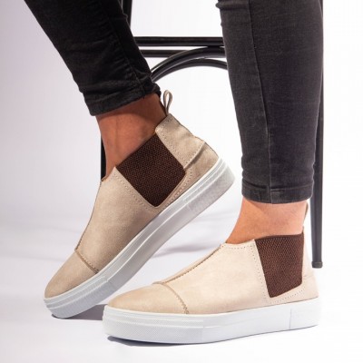 Kum Beji Süet Casual Bot 