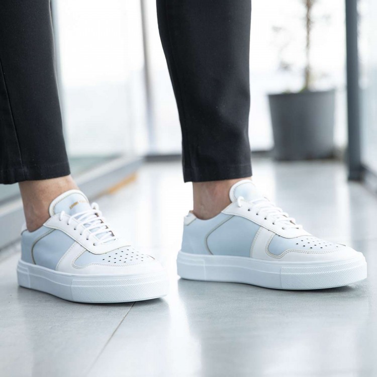Bebek Mavisi & Beyaz Sneakers